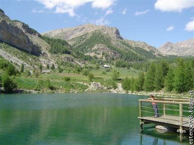 Le lac d'Estenc.